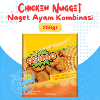 Asimo Chicken Nugget 250gr Naget Ayam Kombinasi