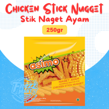 Asimo Chicken Stick Nugget 250gr Naget Ayam Stik