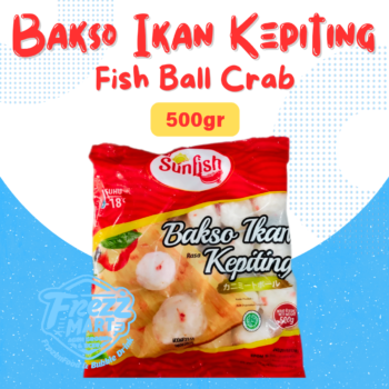 SunFish Bakso Ikan Rasa Kepiting 500gr