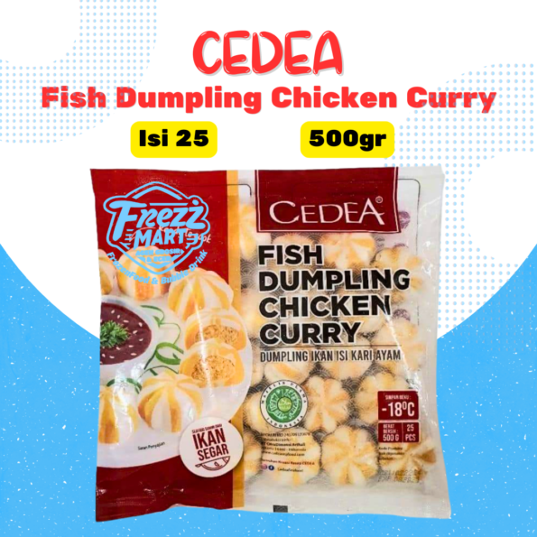 Cedea Fish Dumpling Chicken Curry 500gr Dumpling Kari Ayam.