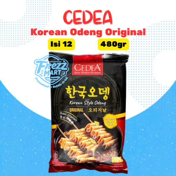 Cedea Korean Odeng Original Eomuk 480gr.