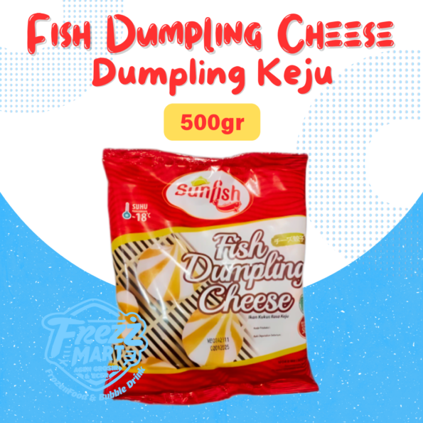 SunFish Fish Dumpling Cheese 500gr Dumpling isi Keju