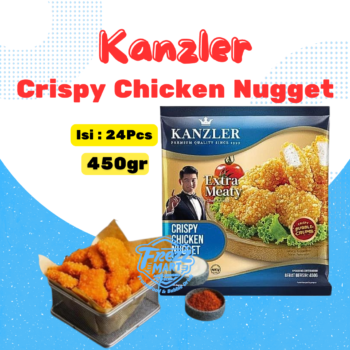 Kanzler Crispy Chicken Nugget 450gr Naget Ayam Frozen Beku Pontianak