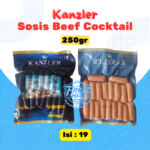 Kanzler Beef Cocktail Sausage 250gr Sosis Sapi Frozen Beku Pontianak