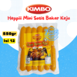 KimboHeppiiiMiniSosisBakarKeju550gr