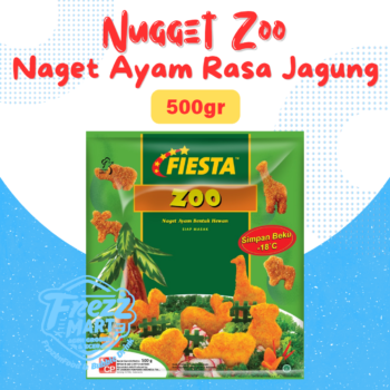 Fiesta Nugget Zoo 500gr Naget Ayam Bentuk Hewan