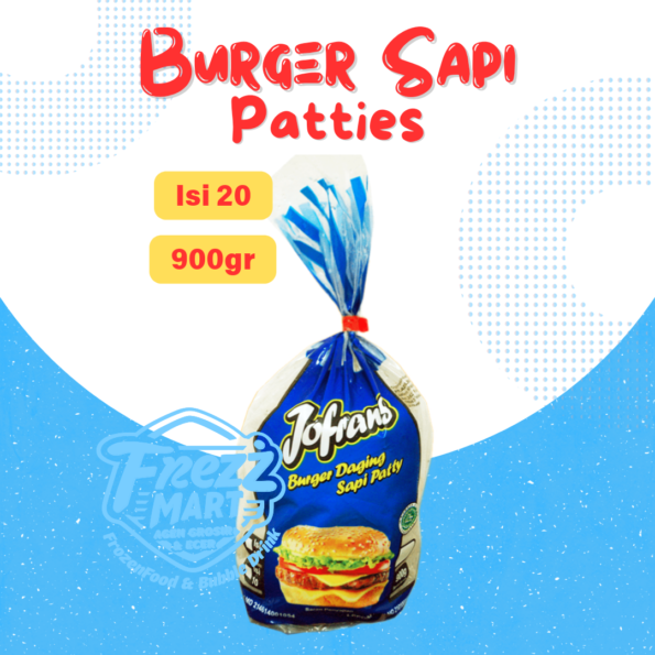 Burger Sapi Jofrans isi 20